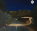 Let The Night Decide - Original oil painting.