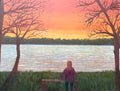 “When Evening Breathes Over Anglezarke” - Original Oil Painting