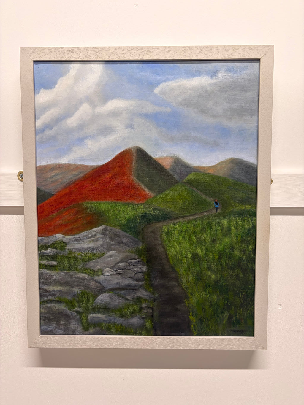 The Dark Side of Cat Bells - Original Oil Painting