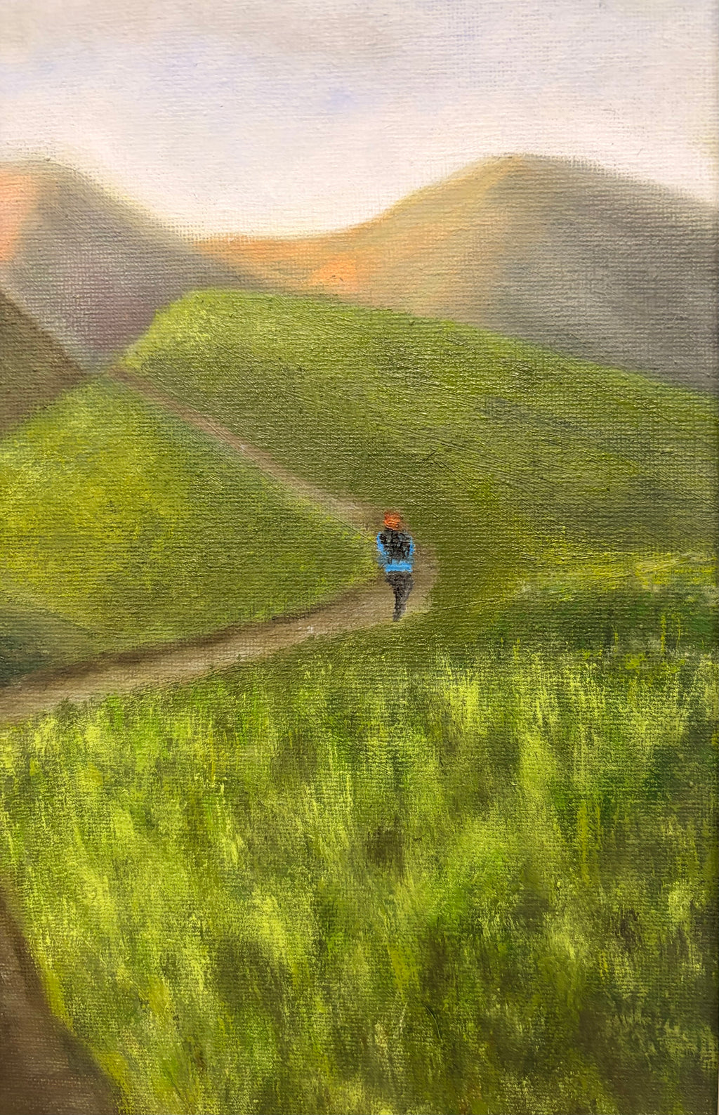 The Dark Side of Cat Bells - Original Oil Painting