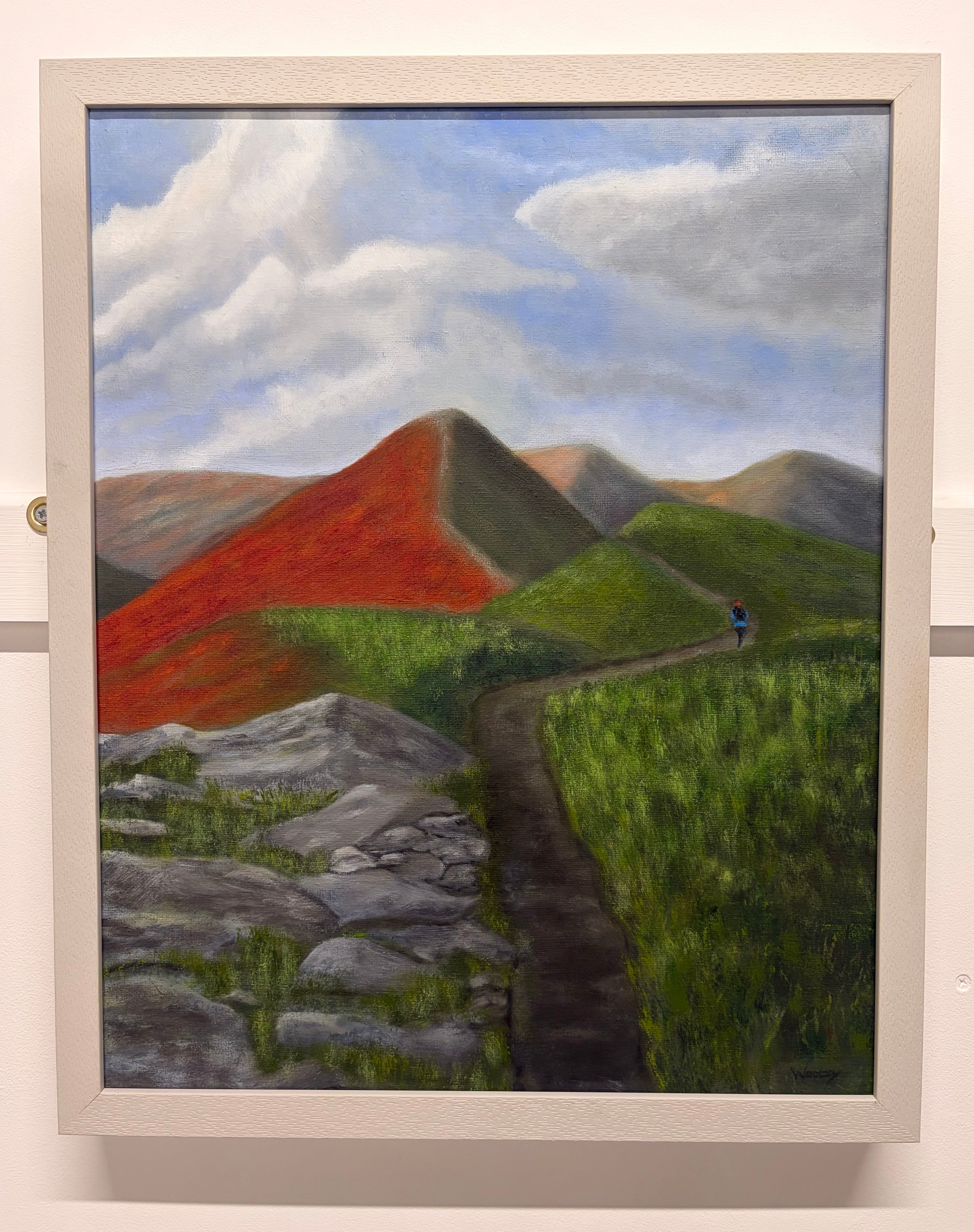 The Dark Side of Cat Bells - Original Oil Painting