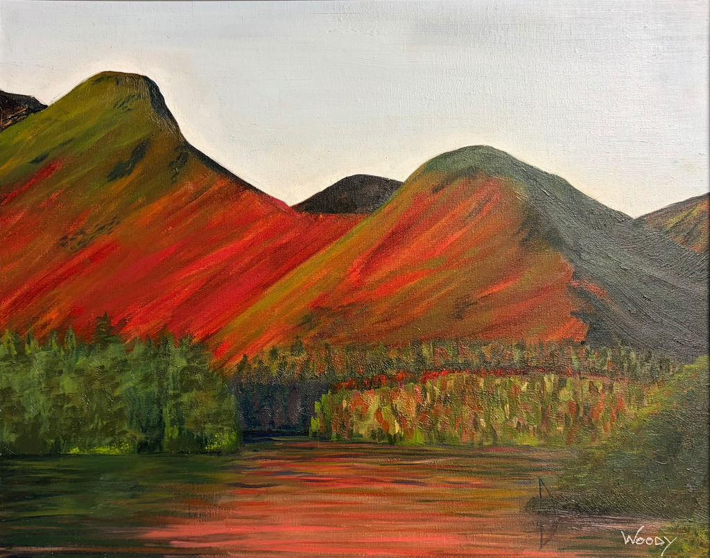 Cat Bells - Original oil painting.