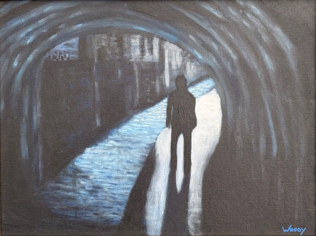 The Assassin - Original oil painting