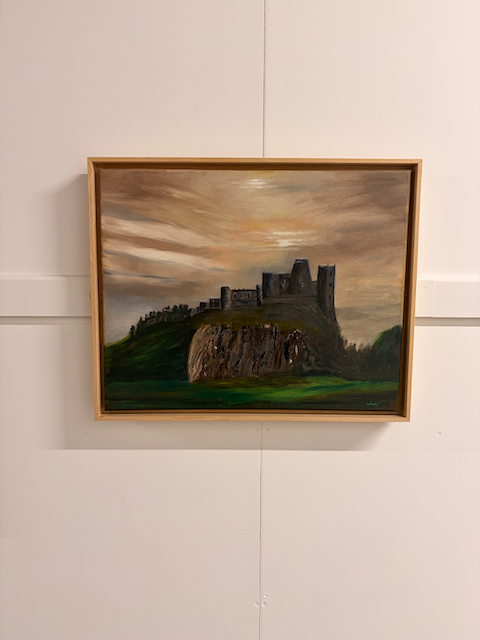 Bamburgh Castle - Original Oil Painting