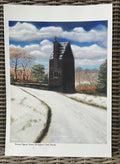 The Pigeon Tower - Printed Poster Copy